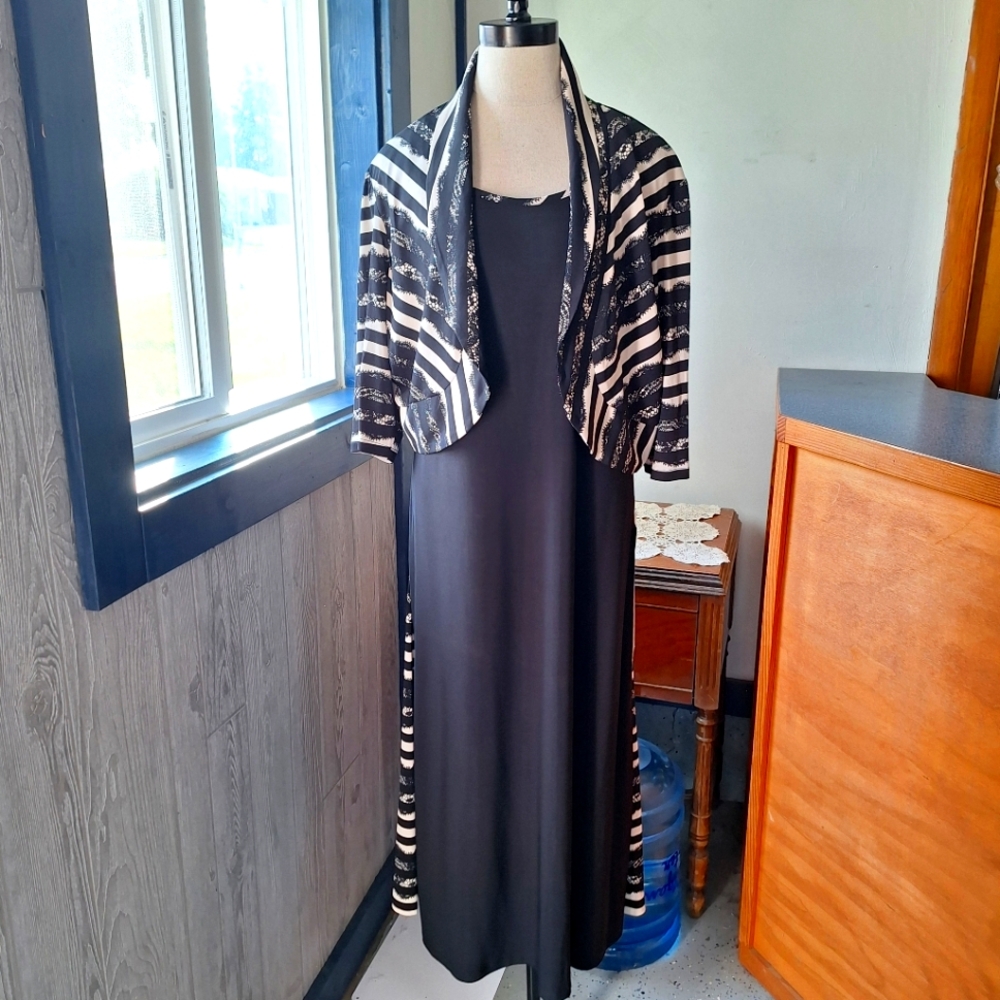 R&M Richards 2 Piece Dress Set, Size 16, Style#9988, NWT
